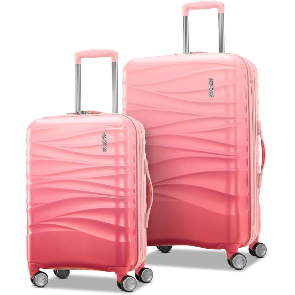 imageAmerican Tourister Cascade 28inch Spinner AquamarineDynamic Pink