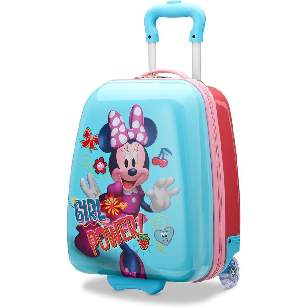 imageAmerican Tourister Disney Hardside Upright Luggage Minnie Mouse 2 CarryOn 16InchMinnie Mouse 2