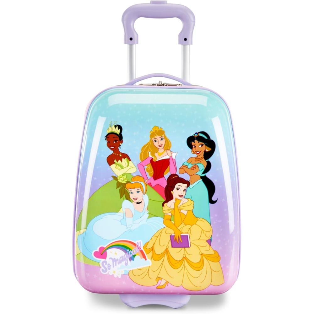 imageAmerican Tourister Disney Mickey Mouse Kids CarryOn Luggage Hardside With Single Spinner WheelsPink