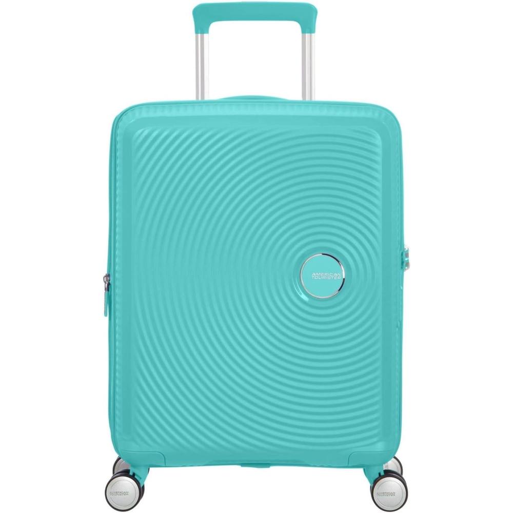imageAmerican Tourister Soundbox Blue Poolside Blue Spinner S EXP 55 cm 35541 L Soundbox