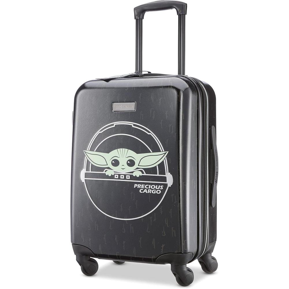 imageAmerican Tourister Star Wars Hardside Luggage with Spinner Wheels R2D2 CarryOn 21InchStar Wars The Child