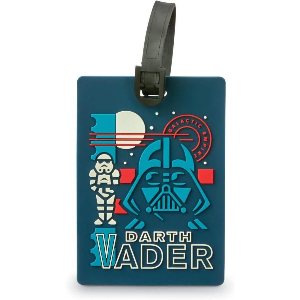 imageAmerican Tourister Star Wars Luggage Tag R2D2 One SizeDarth Vader