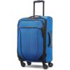 American Tourister 4 KIX 2.0 Expandable Softside Luggage with Spinner Wheels, 24 SPINNER, CLASSIC BLUE(Classic Blue)