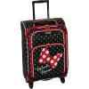American Tourister Disney Softside Luggage with Spinner Wheels, Minnie Mouse Red Bow, Checked-Large 28-Inch(Minnie Mouse Red Bow)