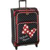 American Tourister Disney Softside Luggage with Spinner Wheels, Minnie Mouse Red Bow, Checked-Large 28-Inch(Minnie Mouse Red Bow)