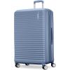 American Tourister Stratum 3.0 Carry-On Spinner, Airline Approved, Durable Hardside Luggage, Expands 1.5″, RightHeight™ Adjustable Handle, Black(Elemental Blue)