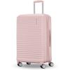 American Tourister Stratum 3.0 Carry-On Spinner, Airline Approved, Durable Hardside Luggage, Expands 1.5″, RightHeight™ Adjustable Handle, Black(Pink Blush)