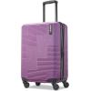 American Tourister Stratum XLT Expandable Hardside Luggage with Spinner Wheels, Blue Spruce, 3-Piece Set (20/24/28)(Power Plum)