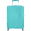 American Tourister Soundbox, Blue (Poolside Blue), Spinner M EXP (67 cm – 71.5/81 L), Soundbox(Blue (Poolside Blue))