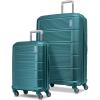 American Tourister Stratum 2.0 Expandable Hardside Luggage with Spinner Wheels, 28″ SPINNER, Slate Blue(Bright Teal)
