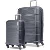 American Tourister Stratum 2.0 Expandable Hardside Luggage with Spinner Wheels, 28″ SPINNER, Slate Blue(Charcoal)