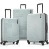 American Tourister Stratum XLT Expandable Hardside Luggage with Spinner Wheels, Blue Spruce, 3-Piece Set (20/24/28)(Mint)