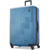 American Tourister Stratum XLT Expandable Hardside Luggage with Spinner Wheels, Blue Spruce, 3-Piece Set (20/24/28)(blue)
