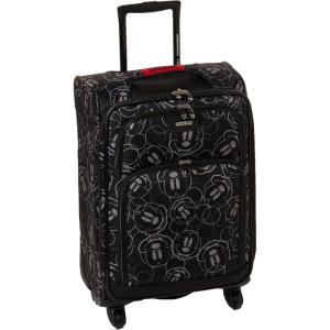 American Tourister Disney Softside Luggage with Spinner Wheels, Minnie Mouse Red Bow, Checked-Large 28-Inch(Mickey Mouse Scribbler Multi-Face)