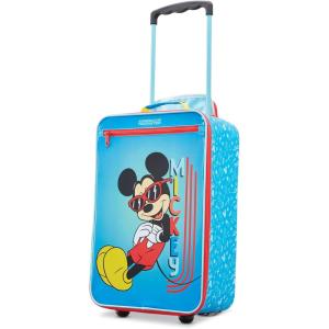 American Tourister Disney Softside Upright Luggage, Minnie, Carry-On 18-Inch(Mickey)