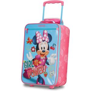 American Tourister Disney Softside Upright Luggage, Minnie, Carry-On 18-Inch(Minnie Mouse 2)