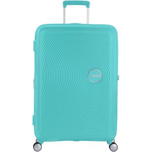 American Tourister Soundbox, Blue (Poolside Blue), Spinner M EXP (67 cm – 71.5/81 L), Soundbox(Poolside Blue)