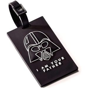 American Tourister Star Wars Luggage Tag, R2D2, One Size(Darth Vader Black)