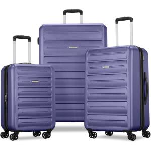 American Tourister Westridge Hardside Luggage Set with Spinner Wheels, Dusk Purple, Carry-On(Dusk Purple)