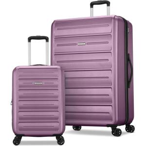American Tourister Westridge Hardside Luggage Set with Spinner Wheels, Dusk Purple, Carry-On(Purple Haze)
