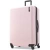 American Tourister Stratum XLT Expandable Hardside Luggage with Spinner Wheels, Pink Blush, Checked-Large 28-Inch(Pink Blush)