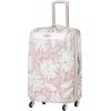 American Tourister Moonlight Hardside Expandable Luggage with Spinner Wheels, Rose Gold, Carry-On 21-Inch(Ascending Gardens Rose Gold)