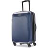American Tourister Moonlight Hardside Expandable Luggage with Spinner Wheels, Rose Gold, Carry-On 21-Inch(Navy)