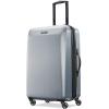 American Tourister Moonlight Hardside Expandable Luggage with Spinner Wheels, Rose Gold, Carry-On 21-Inch(Silver)