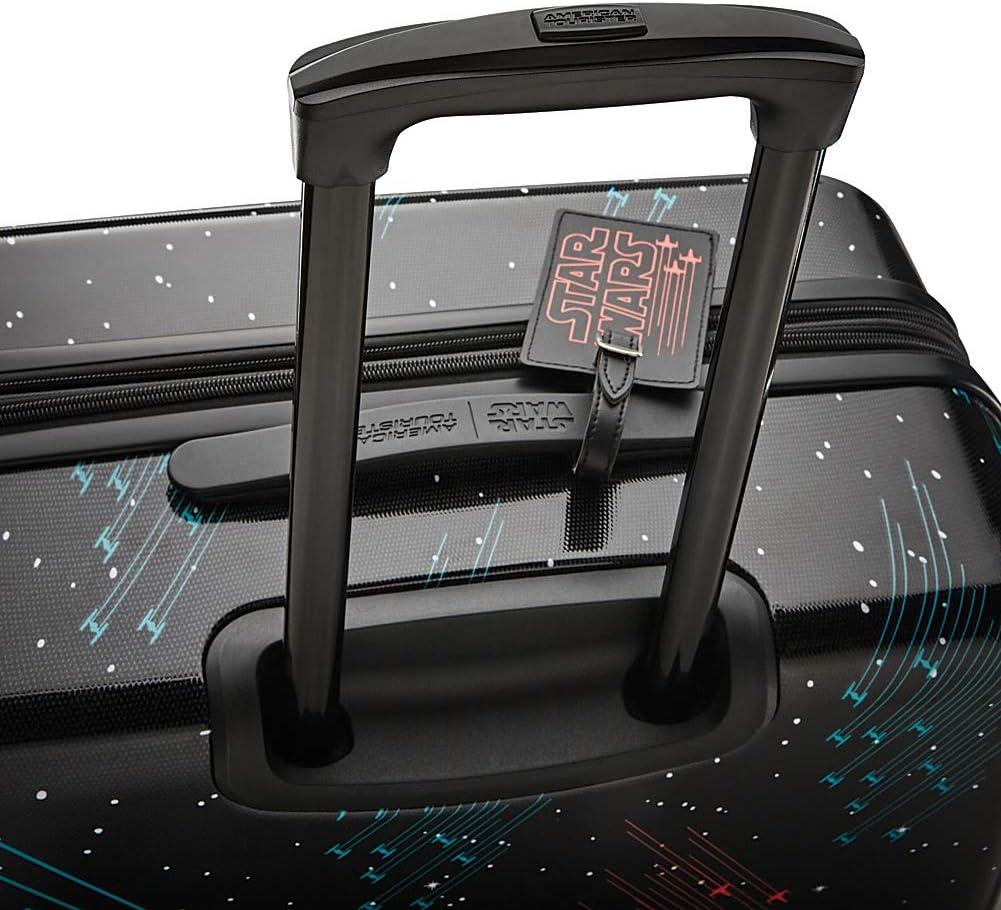 imageAmerican Tourister Star Wars Hardside Spinner Wheel Luggage Galaxy CheckedLarge 28Inch