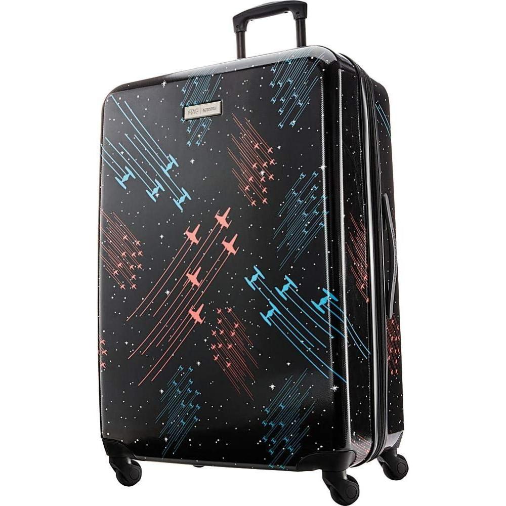 imageAmerican Tourister Star Wars Hardside Spinner Wheel Luggage Galaxy CheckedLarge 28Inch