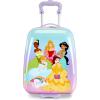 American Tourister Disney Frozen 2 Kids Carry-On Luggage, Hardside With Single Spinner Wheels(Pink)